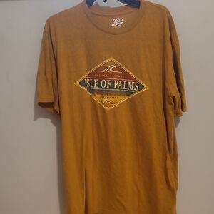 Blue 84 Men's Yellow Isle of Palms Tee